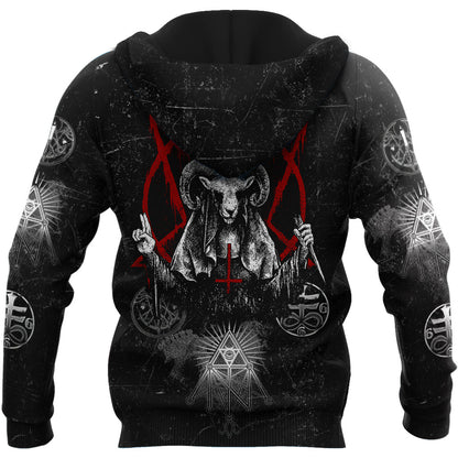 Dark Satanic Hoodie For Men And Women