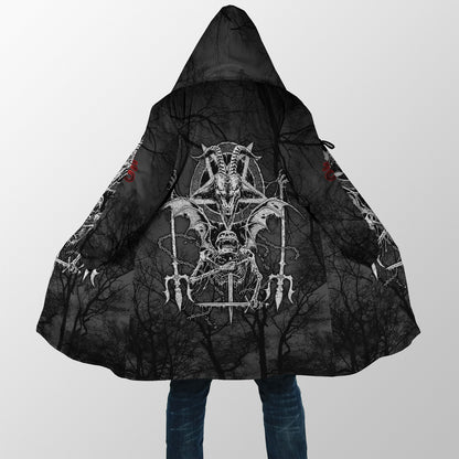 Skull Satanic Cloak For Men And Women JJW16102004ST