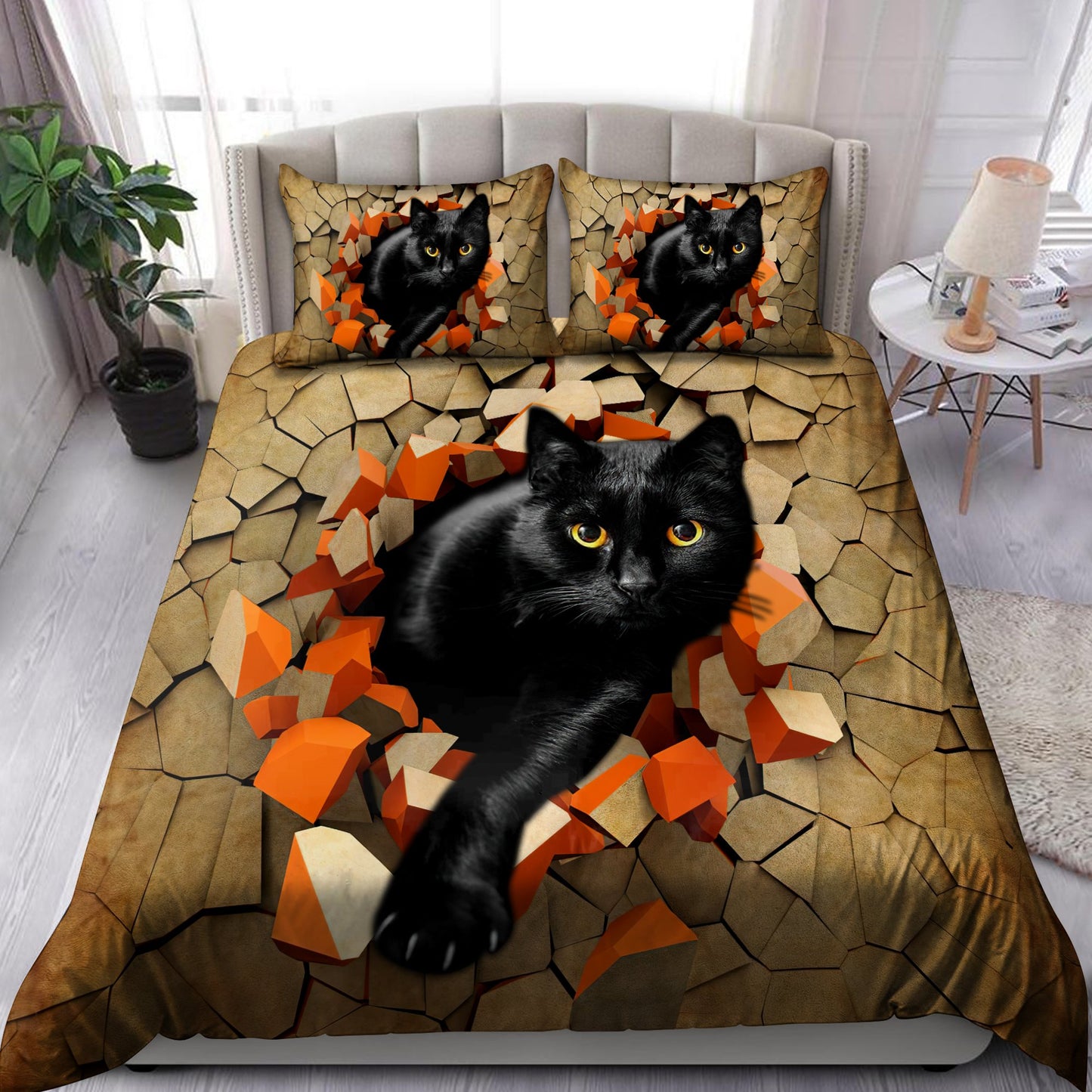 Black Cats Bedding Set NTN10232006