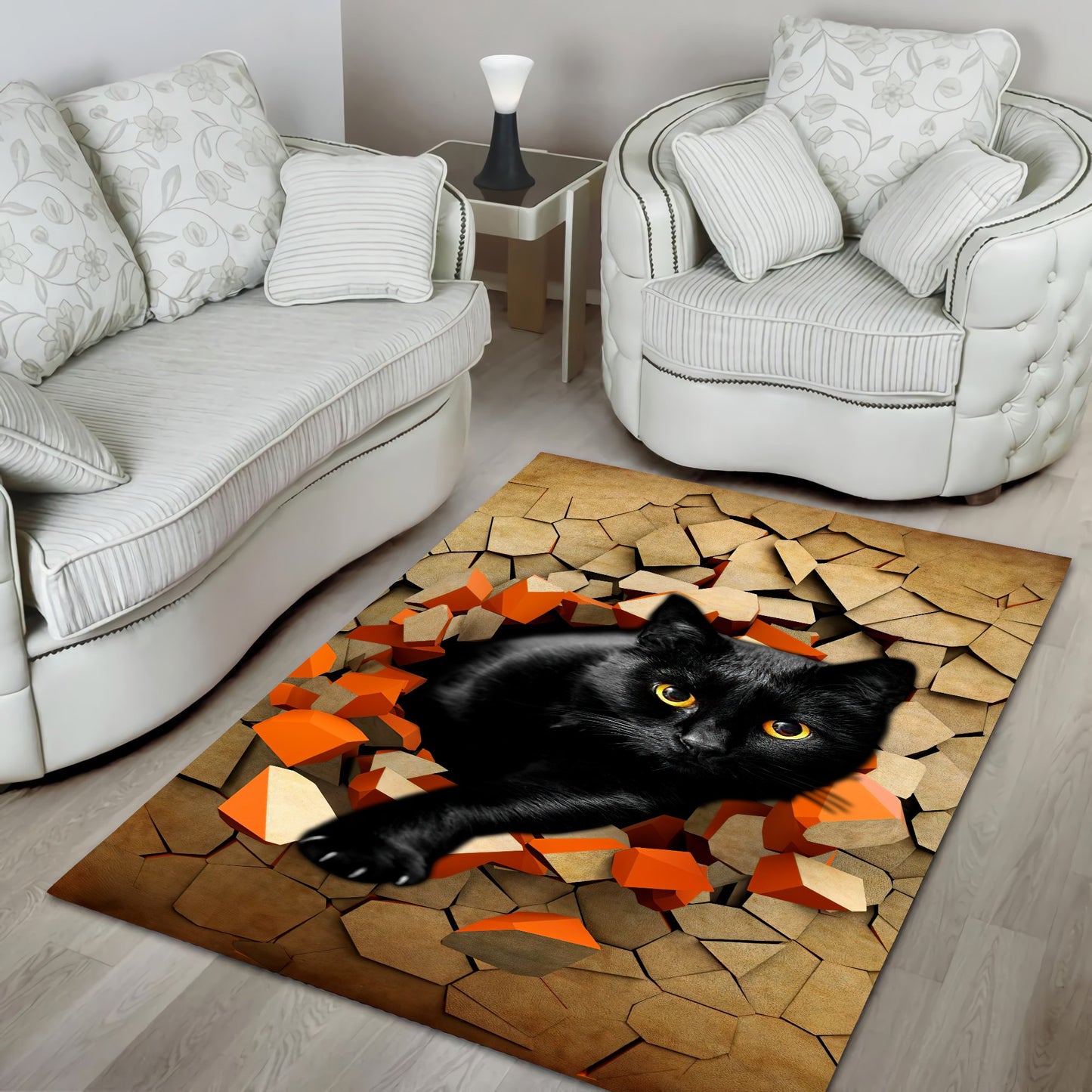 Black Cats Premium Rug NTN10232006