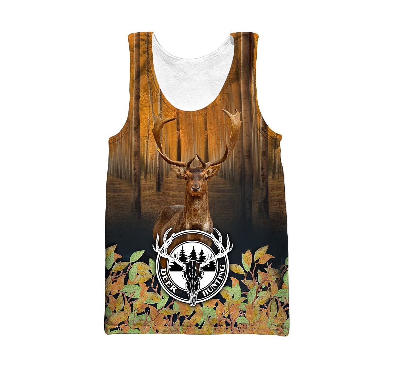 Deer Hunting 3D Over Printed Unisex Deluxe Hoodie ML