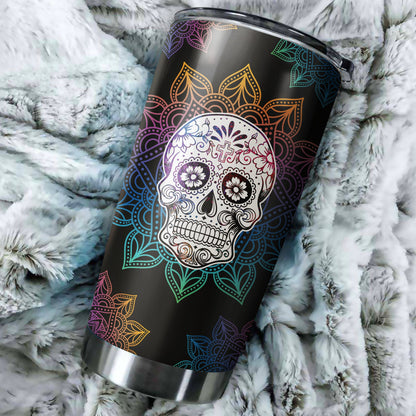 Sugar Skull Steel Tumbler TNA10312005