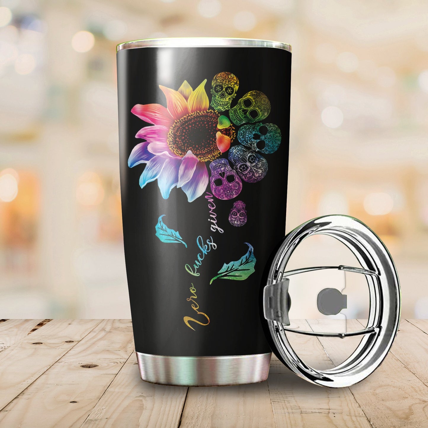 Sugar Skull Steel Tumbler TNA10312005