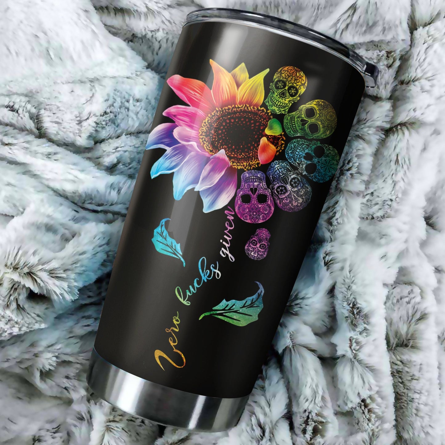 Sugar Skull Steel Tumbler TNA10312005