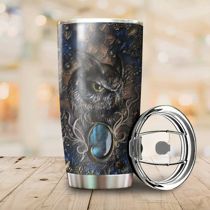 Beautiful Owl Stainless Steel Tumbler MH0211203