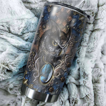 Beautiful Owl Stainless Steel Tumbler MH0211203
