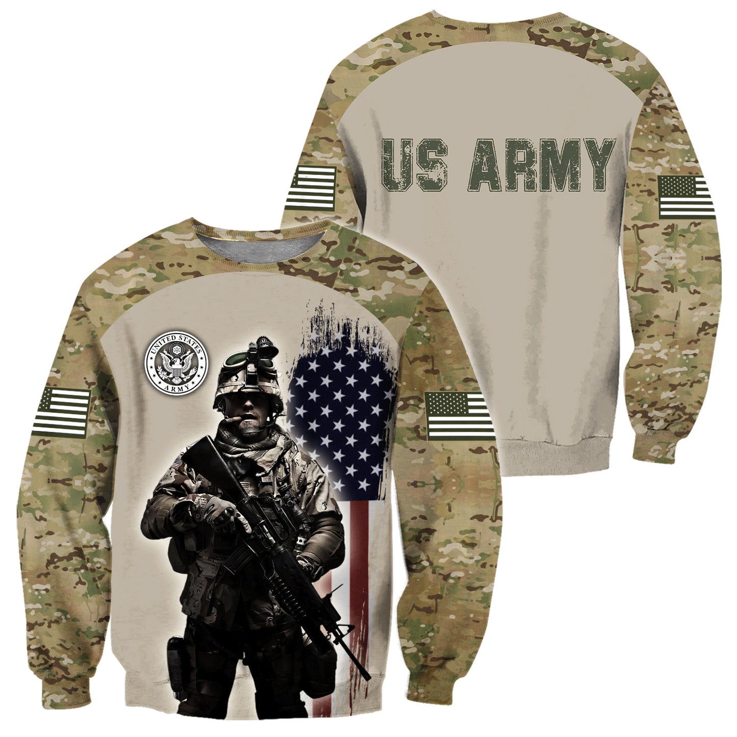 US Army All Over Printed Shirts VP02112005
