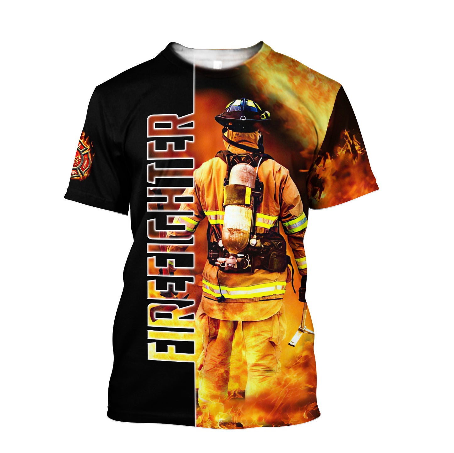 Firefighter 3D All Over Printed Shirts For Men and Women MH0211201