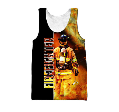 Firefighter 3D All Over Printed Shirts For Men and Women MH0211201