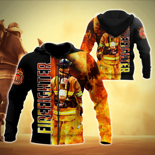 Firefighter 3D All Over Printed Shirts For Men and Women MH0211201