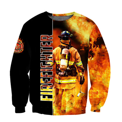 Firefighter 3D All Over Printed Shirts For Men and Women MH0211201