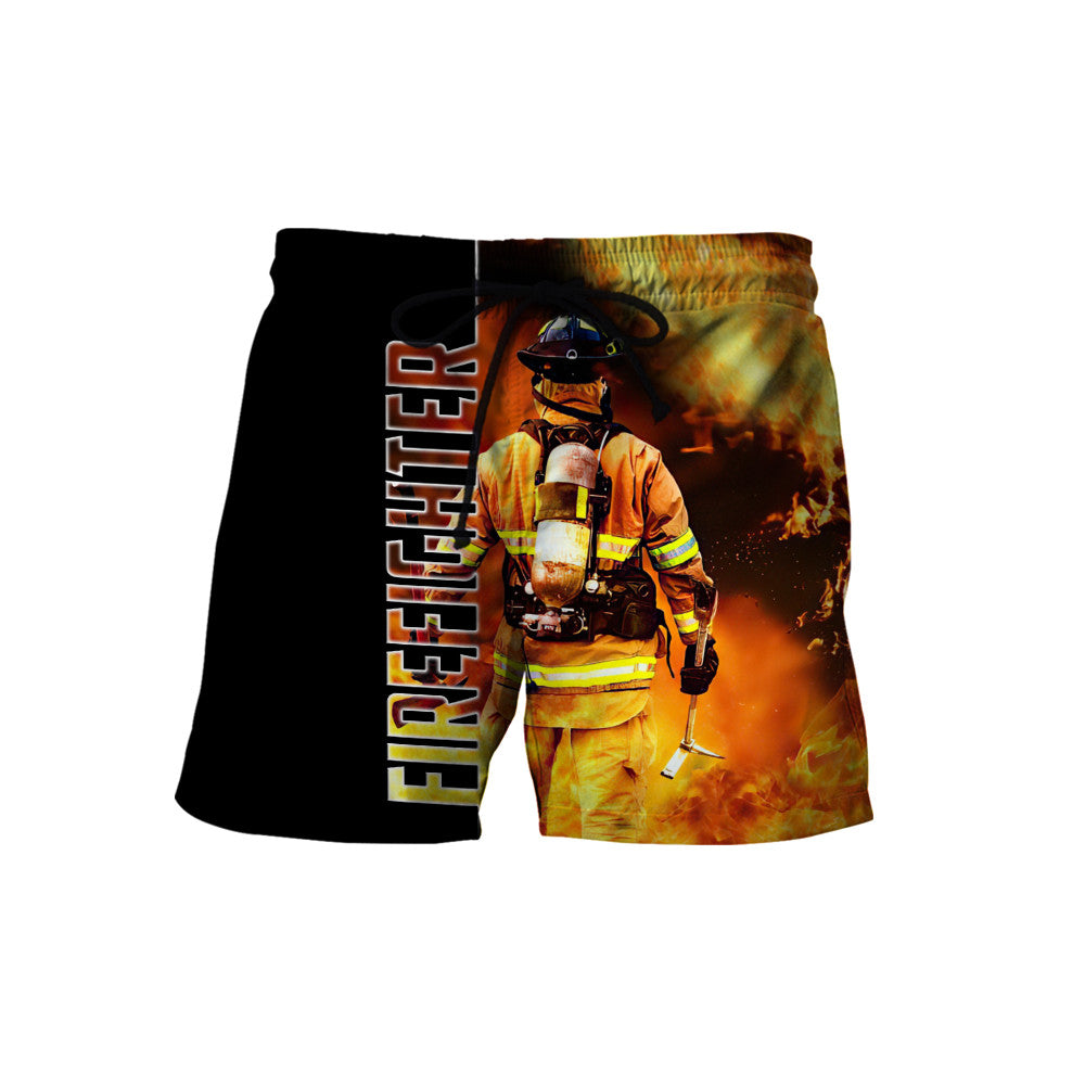 Firefighter 3D All Over Printed Shirts For Men and Women MH0211201