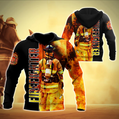 Firefighter 3D All Over Printed Shirts For Men and Women MH0211201