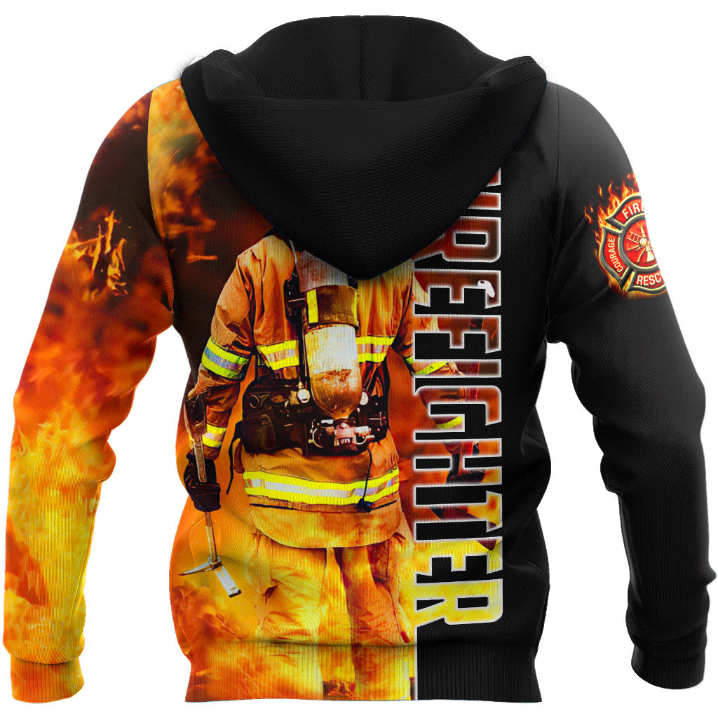 Firefighter 3D All Over Printed Shirts For Men and Women MH0211201