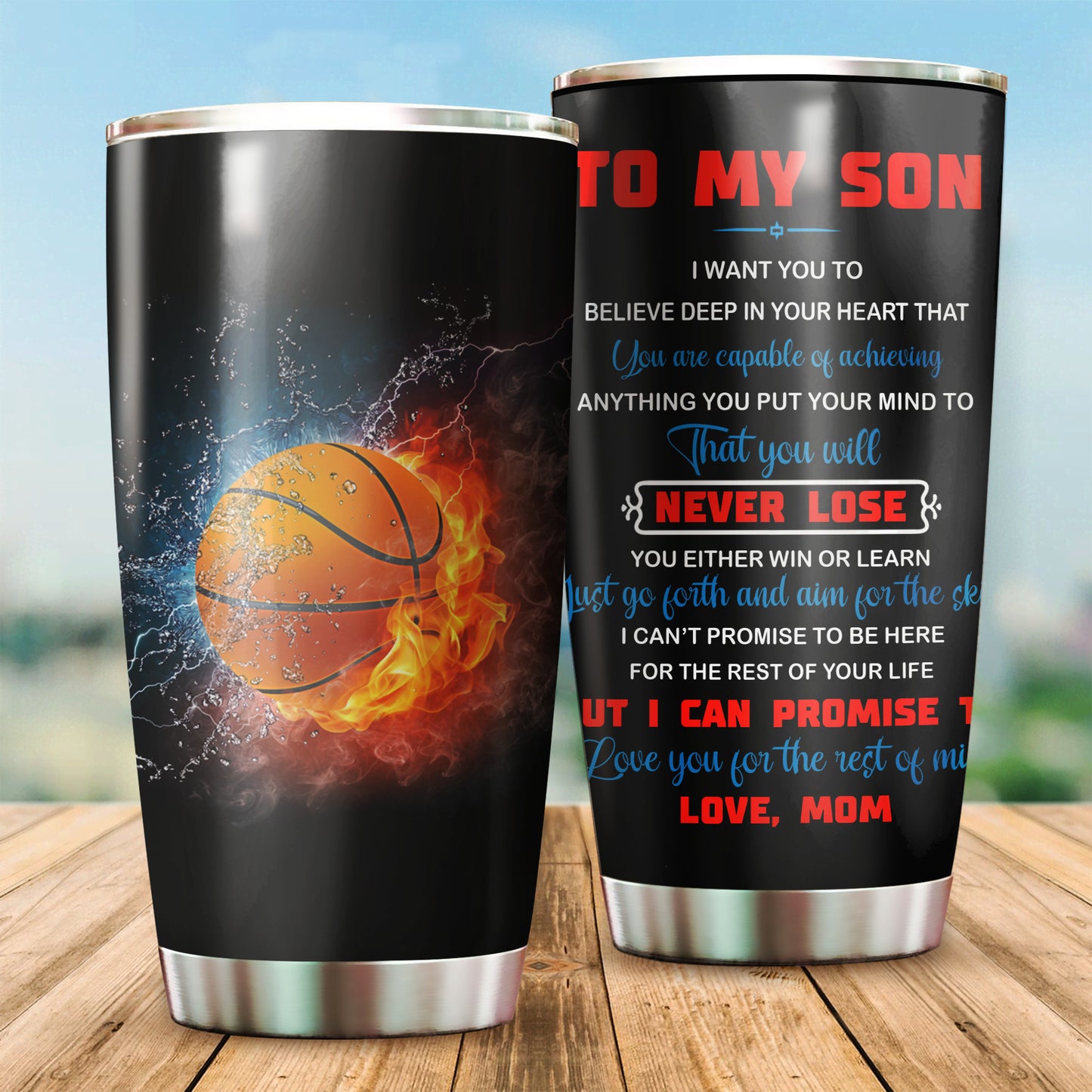 To My Son Tumbler 20oz TNA10312004