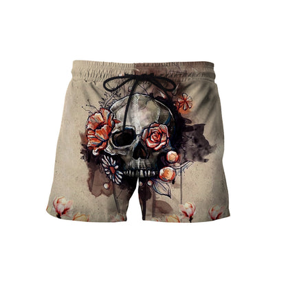 Skull And Flowers Art Hoodie For Men And Women TNA11062002