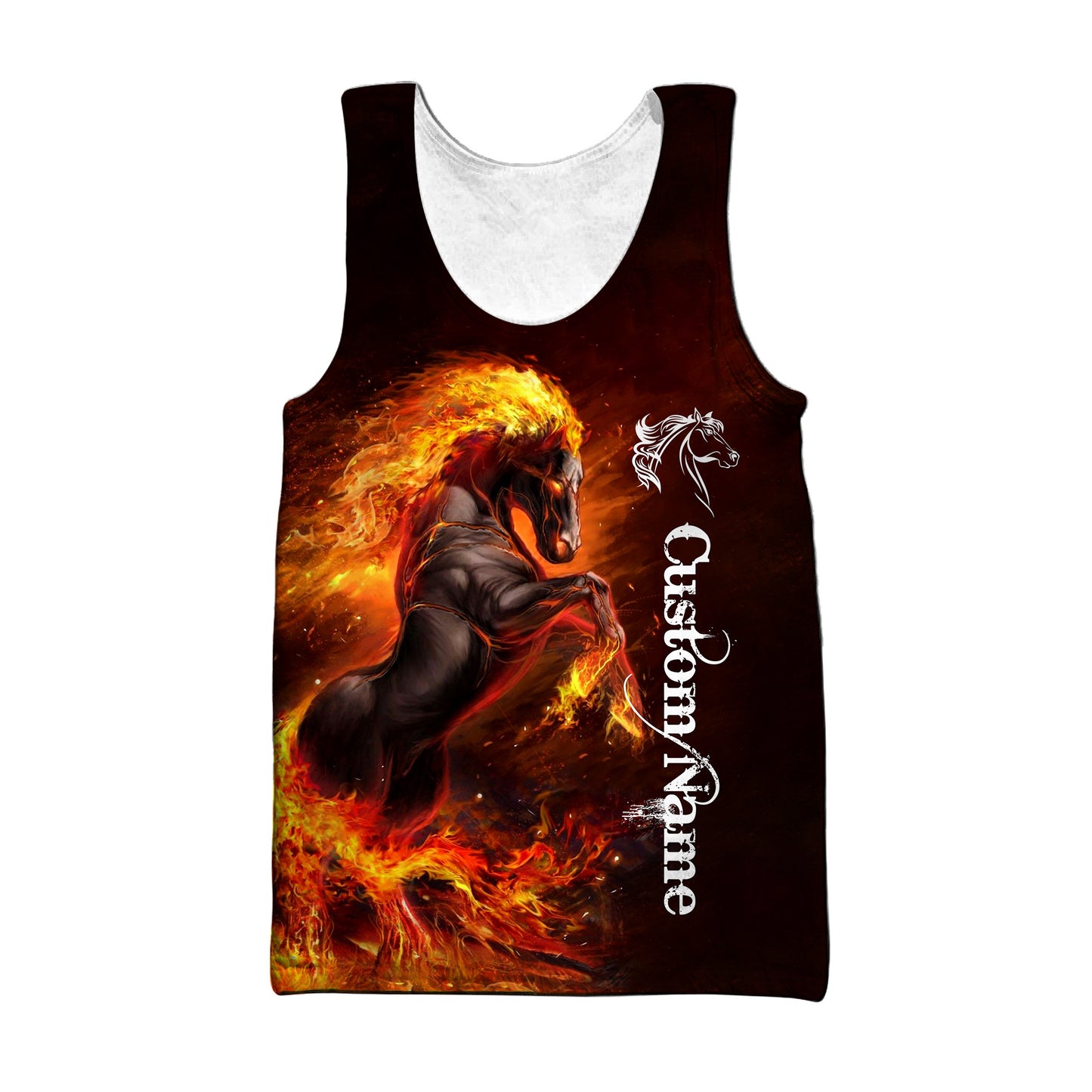 Horse Custom Name 3D All Over Printed Shirts For Men and Women Pi112022