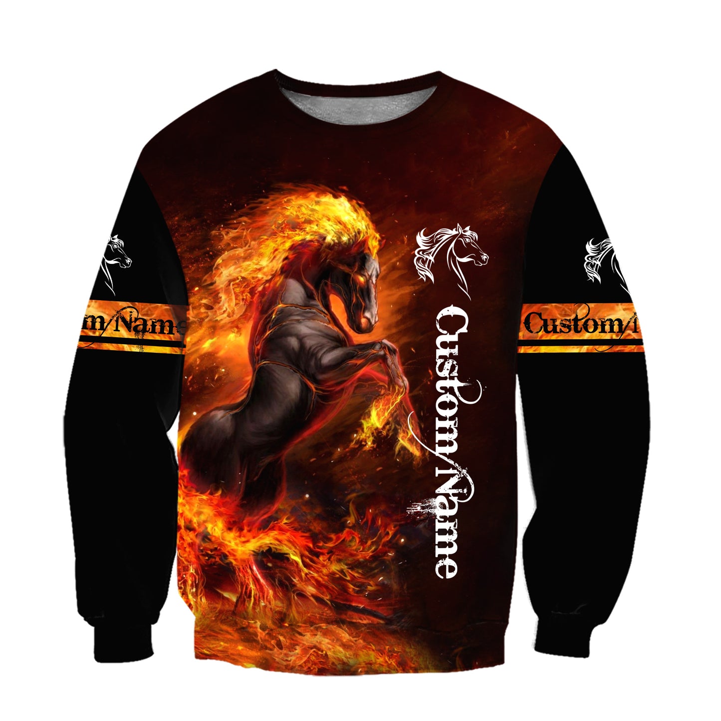 Horse Custom Name 3D All Over Printed Shirts For Men and Women Pi112022
