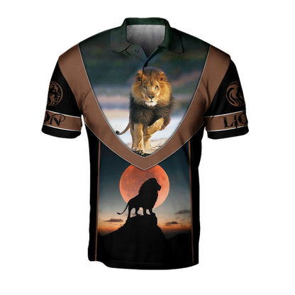 The Lion 3D All Over Printed Shirts Pi112023