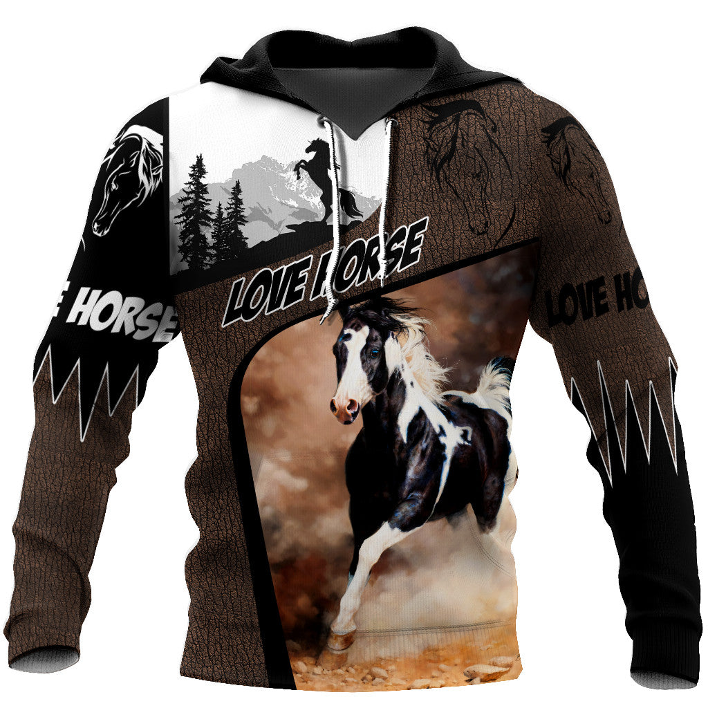 Love Horse 3D All Over Printed Unisex Shirts HVT11112002