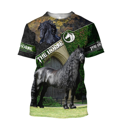 Beautiful Horse 3D All Over Printed Shirts DA10112003