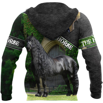 Beautiful Horse 3D All Over Printed Shirts DA10112003