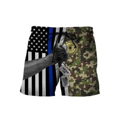 NYPD 3D All Over Printed shirt & short for men and women PL