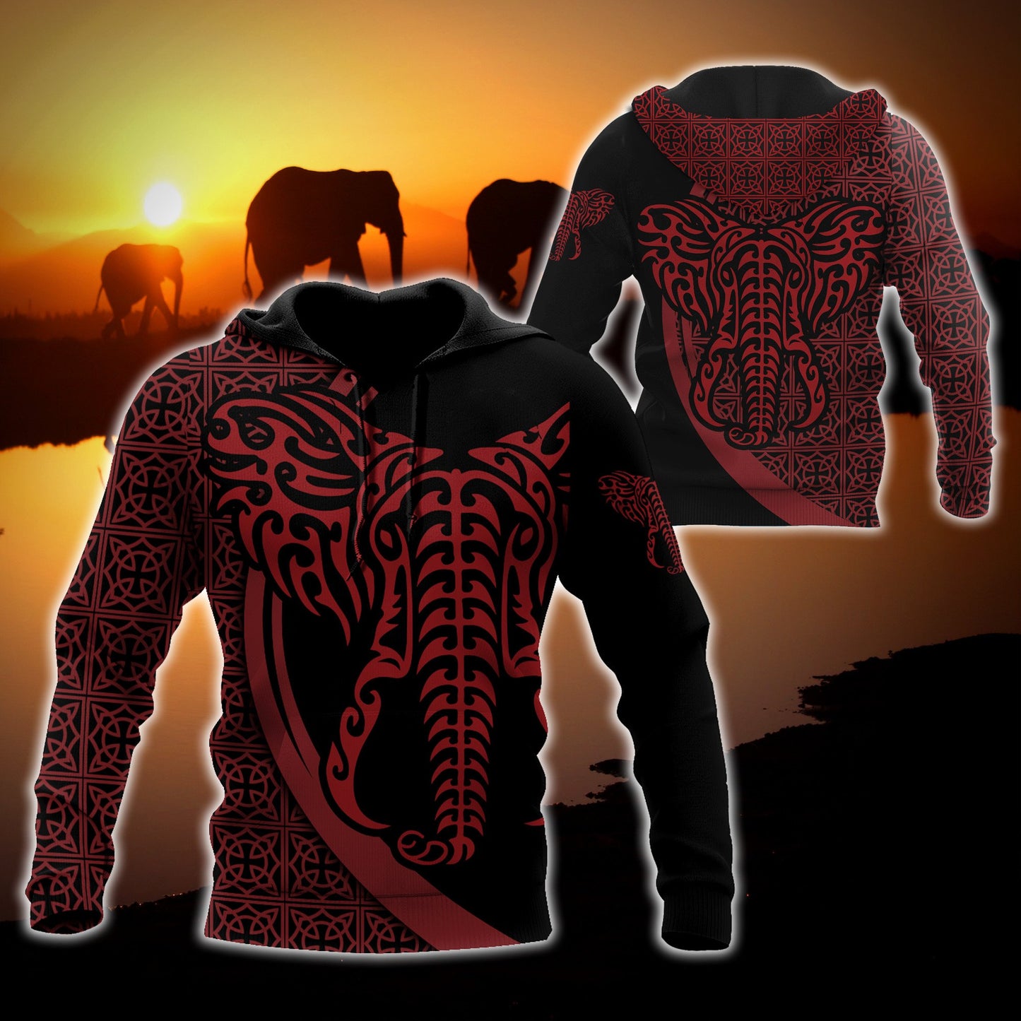 Elephant Hoodie For Men And Women MH12112001