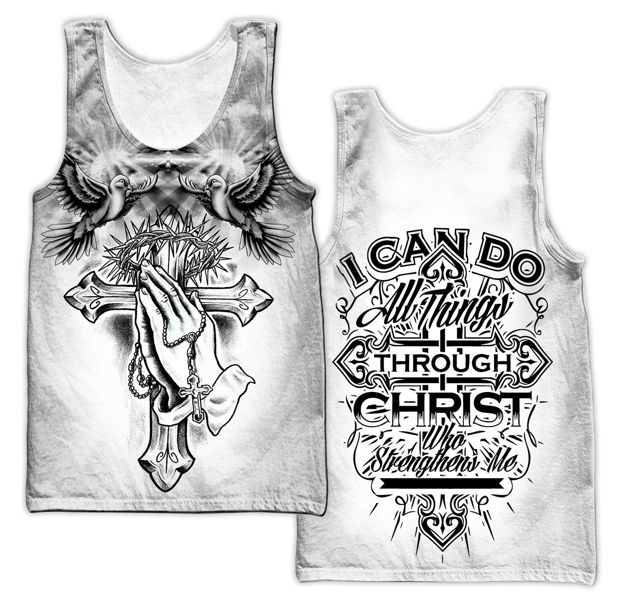 Jesus and Pigeon 3D All Over Printed Shirts For Men and Women