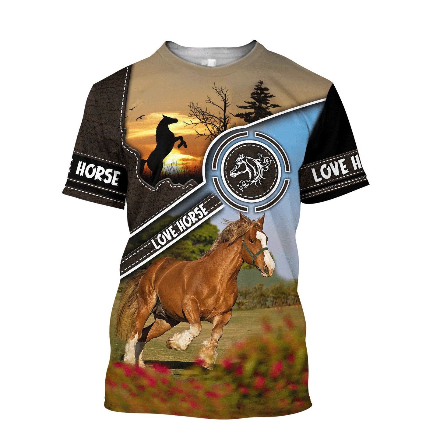 Horse 3D All Over Printed Shirts For Men and Women