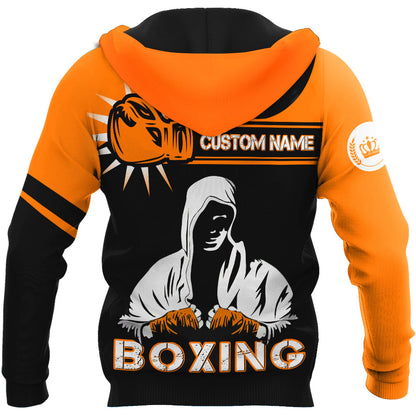 Custom Name Boxing 3D All Over Printed Unisex Shirts