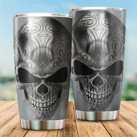 Metal Skull Stainless Steel Tumbler HVT18112003