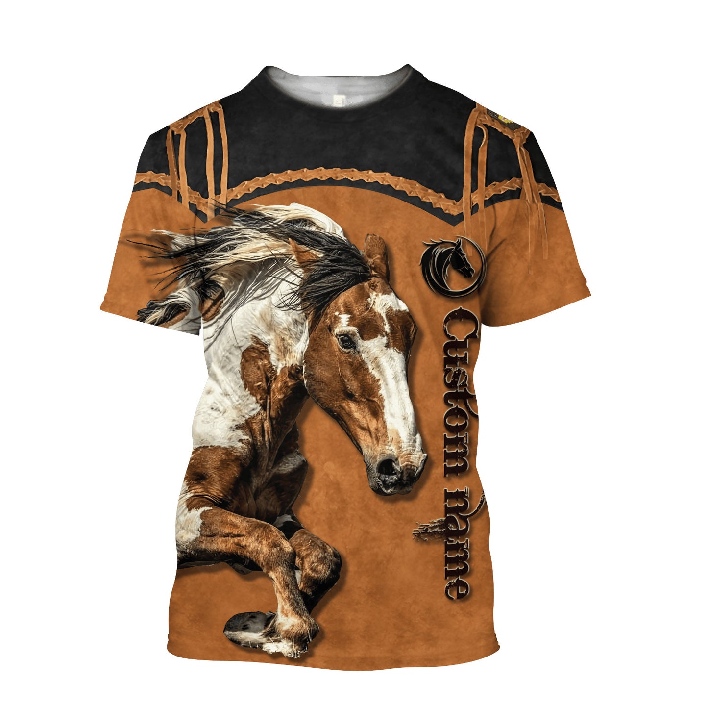 Personalized American Paint Horse Native American Cowboy 3D All Over Printed Unisex Shirts HHT19112004