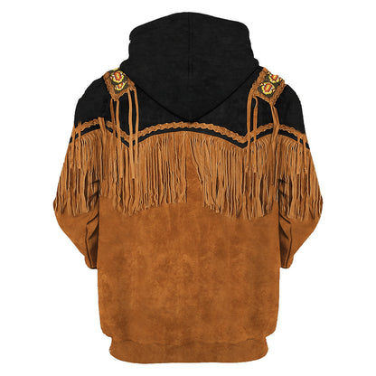Personalized American Paint Horse Native American Cowboy 3D All Over Printed Unisex Shirts HHT19112004