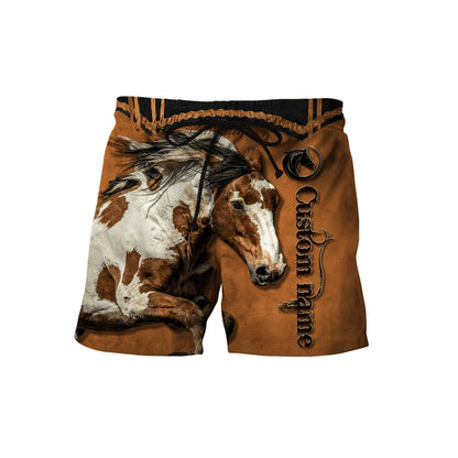 Personalized American Paint Horse Native American Cowboy 3D All Over Printed Unisex Shirts HHT19112004