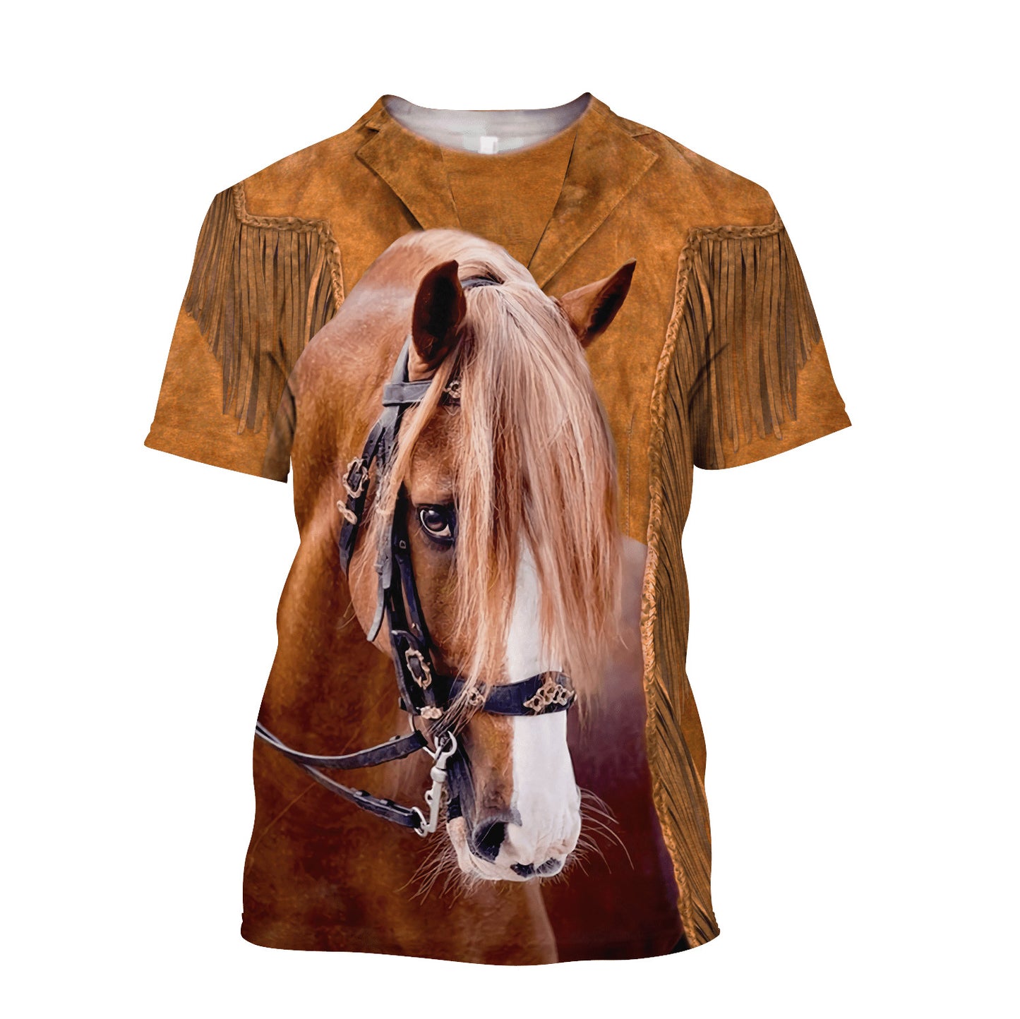 Personalized American Quarter Horse Native American Cowboy 3D All Over Printed Unisex Shirts HHT19112008