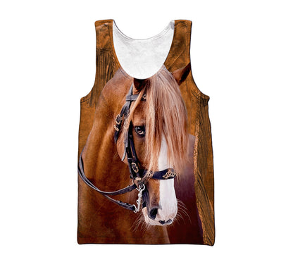 Personalized American Quarter Horse Native American Cowboy 3D All Over Printed Unisex Shirts HHT19112008
