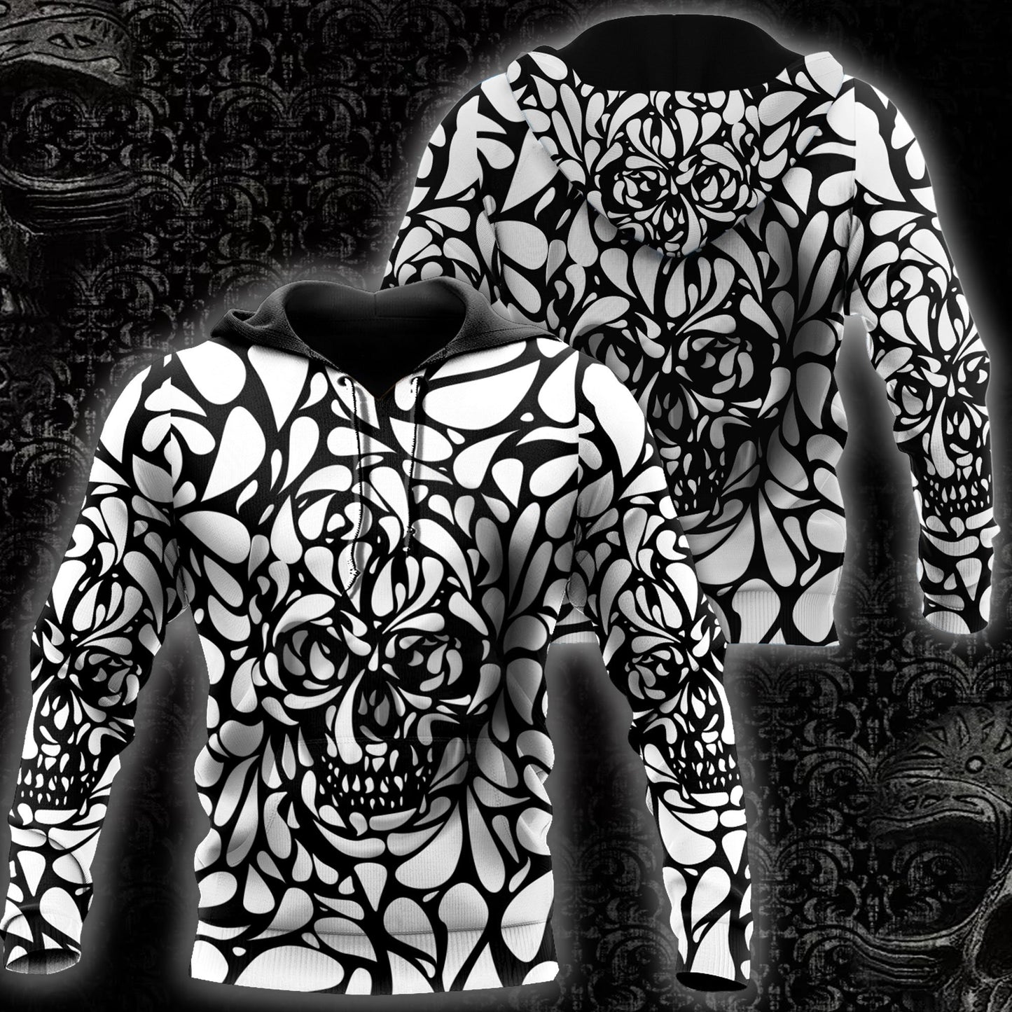 Skull 3D All Over Printed Unisex Shirts NTN1205203HHND