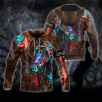 Premium Love Horse 3D All Over Printed Hoodie For Men And Women HHT05122007