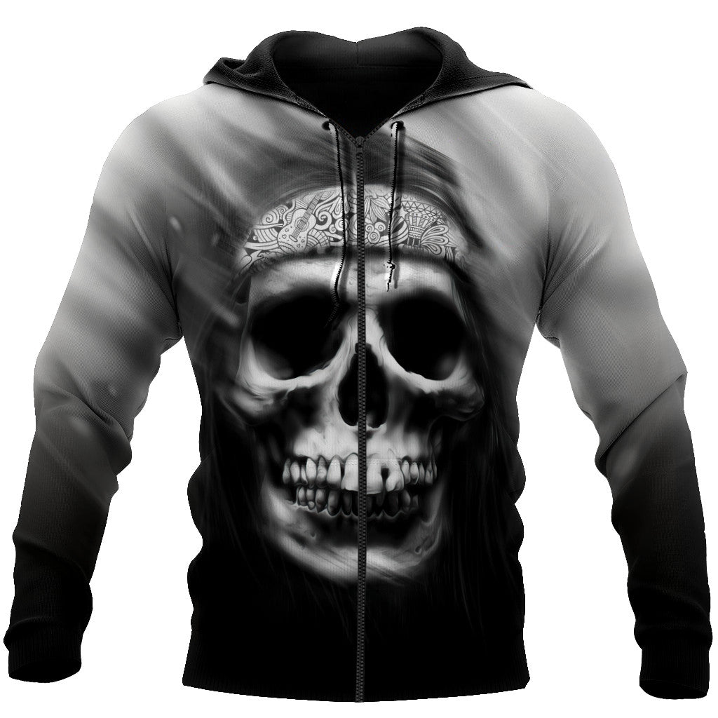 Skull On The Wind 3D All Over Printed For Men And Women Shirts NTN1205202HHND