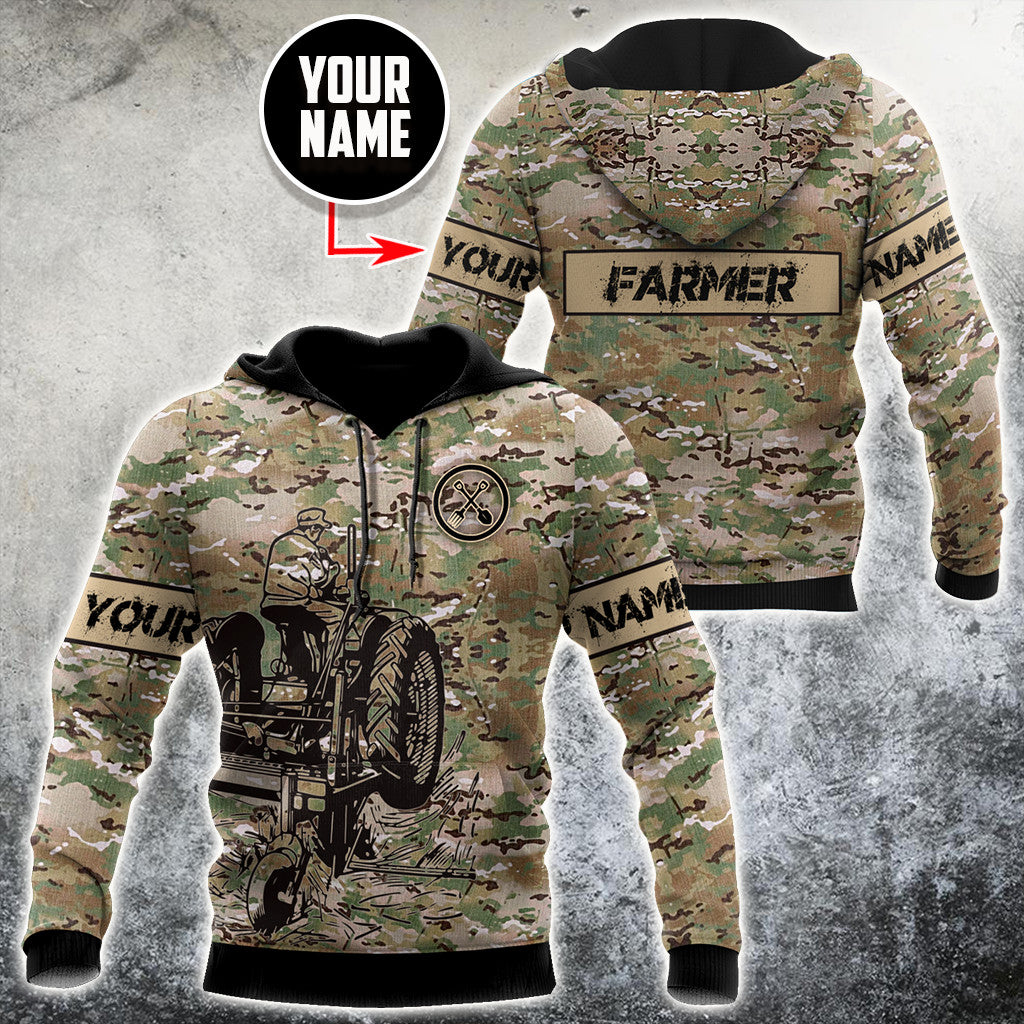 Customize Name Farmer Hoodie Shirts For Men And Women TNA12072005