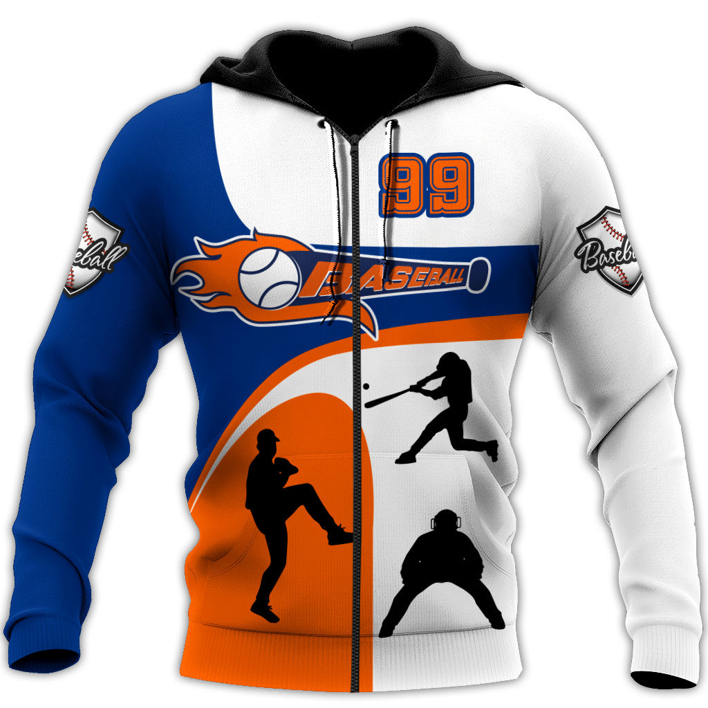 Customize Name & Number Baseball Hoodie Shirts For Men And Women NTN1210204HH