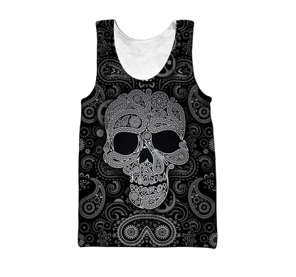Hippie Skull 3D All Over Printed Unisex Shirts DD1112201HH