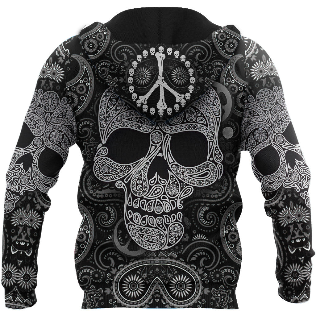 Hippie Skull 3D All Over Printed Unisex Shirts DD1112201HH