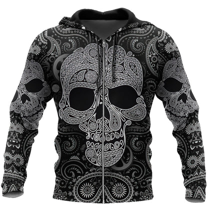 Hippie Skull 3D All Over Printed Unisex Shirts DD1112201HH