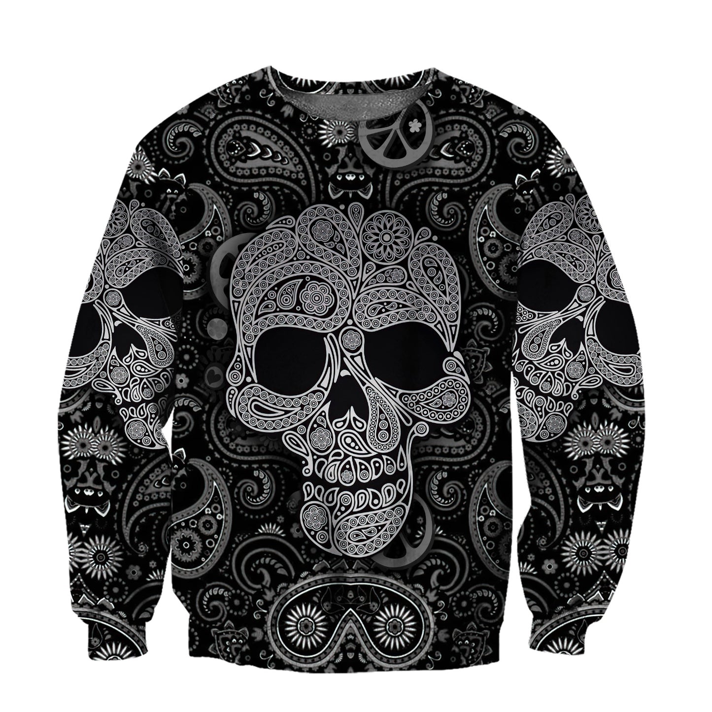Hippie Skull 3D All Over Printed Unisex Shirts DD1112201HH