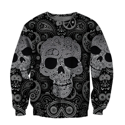 Hippie Skull 3D All Over Printed Unisex Shirts DD1112201HH