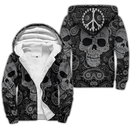 Hippie Skull 3D All Over Printed Unisex Shirts DD1112201HH