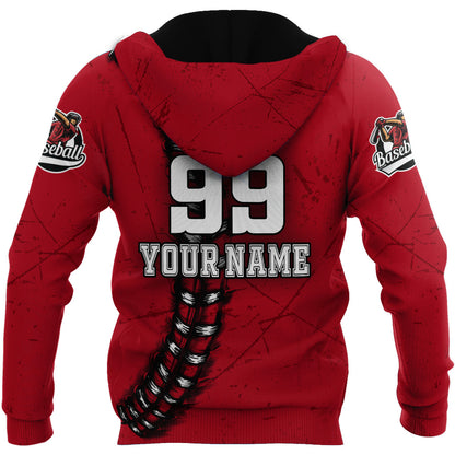Customize Name & Number Baseball Hoodie Shirts For Men And Women NTN1211201HHVH