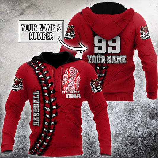 Customize Name & Number Baseball Hoodie Shirts For Men And Women NTN1211201HHVH